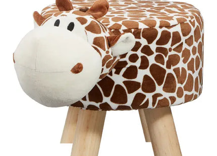 Kinderhocker 'Giraffe', ca. 30 cm Höhe, Tierdesign TK Gruppe® Grosshandel 