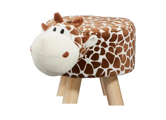 Kinderhocker 'Giraffe', ca. 30 cm Höhe, Tierdesign TK Gruppe® Grosshandel 