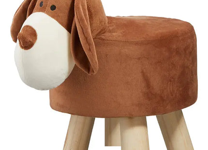 Kinderhocker in Hundeoptik, ca. 30 cm hoch, robustes Design TK Gruppe® Grosshandel 