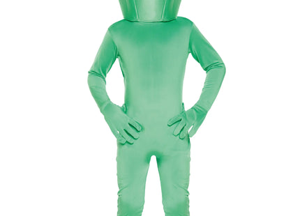 Kinderkostüm Alien Large, Größe 10-12 Jahre - Hochwertiges Weltraum-Themen-Outfit TK Gruppe® Grosshandel 