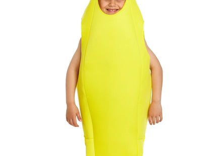 Kinderkostüm Banane Large 10-12 Jahre - Großes Banane-Kostüm für Kinder TK Gruppe® Grosshandel 