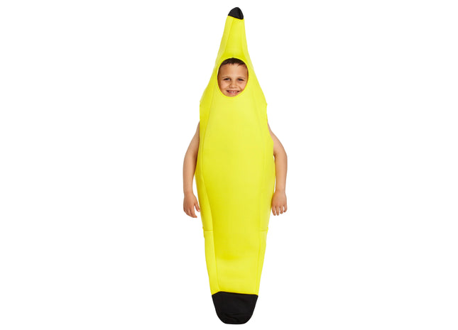 Kinderkostüm Banane Mittelgroß - Verkleidung Für 7-9 Jahre TK Gruppe® Grosshandel 