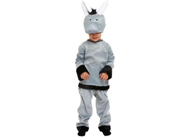 Kinderkostüm Esel, Mittelgroße Größe Für 7-9 Jahre TK Gruppe® Grosshandel 