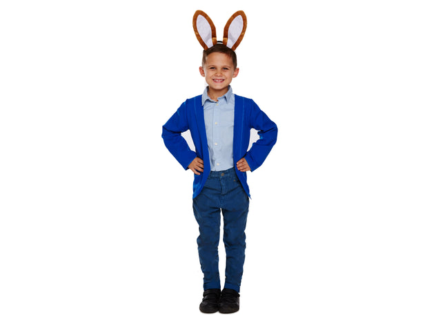 Kinderkostüm Freches Kaninchen - Große Größen Für 10-12 Jahre - Hochwertiges Tierkostüm TK Gruppe® Grosshandel 