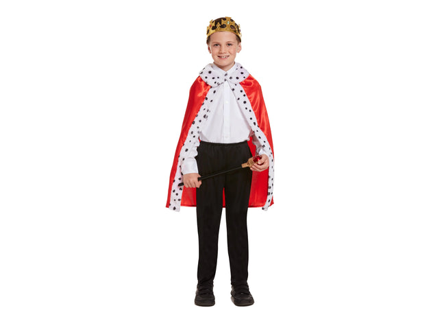 Kinderkostüm König, majestätisches Outfit für Kinder TK Gruppe® Grosshandel 