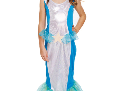 Kinderkostüm Meerjungfrau, Mädchen Verkleidung, Märchen Outfit, Größe 4-6 Jahre TK Gruppe® Grosshandel 