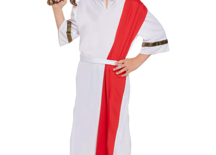 Kinderkostüm Römischer Kaiser, Mittel 7-9 Jahre, Historisches Verkleidungs-Outfit TK Gruppe® Grosshandel 