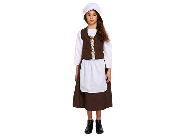 Kinderkostüm Viktorianische Magd, Gross, 10-12 Jahre TK Gruppe® Grosshandel 
