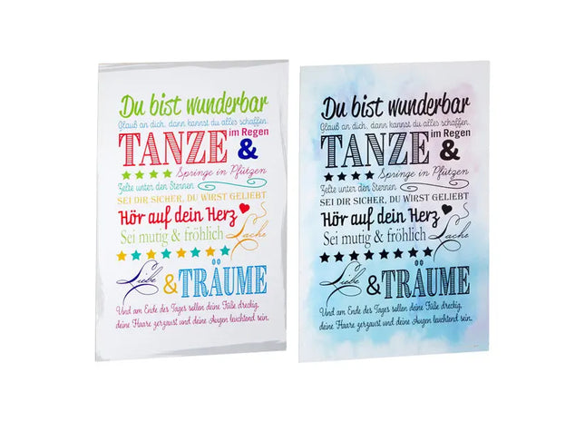Kinderzimmer Kunstbilder, 40 x 60 cm, Doppelpack TK Gruppe® Grosshandel 