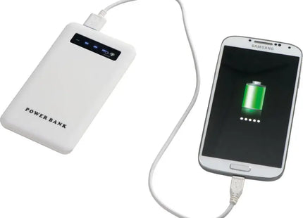 Kingsville 4000mAh Tragbare Powerbank - Kompakt & Weiß TK Gruppe® Grosshandel 
