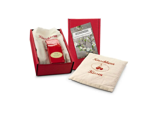 Kirsch-Wärmekissen Geschenkbox – Entspannung & Wärme für Körper TK Gruppe® Grosshandel 