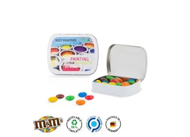 Klappdose gefüllt mit m&m's Chocolate – Bunter Schokospaß zum Teilen TK Gruppe® Grosshandel 