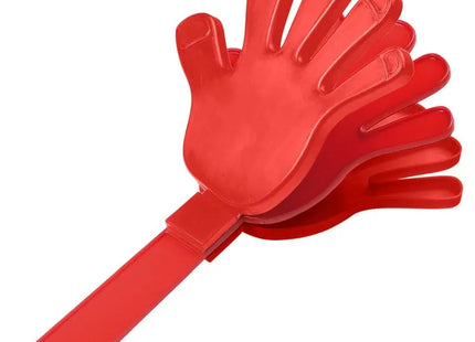Klapper Hand in Standard-Rot – Lautstarker Fanartikel für Events TK Gruppe® Grosshandel 