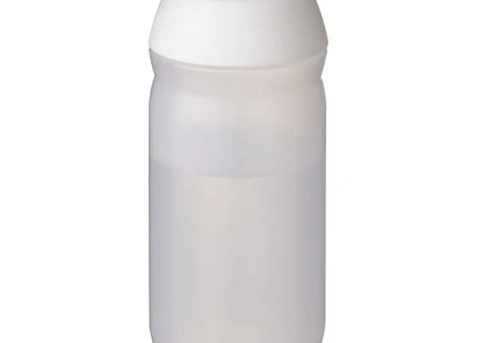 HydroFlex™ Clear 500ml Squeezy Sportflasche - Weiß/Klar mattiert TK Gruppe® Grosshandel 