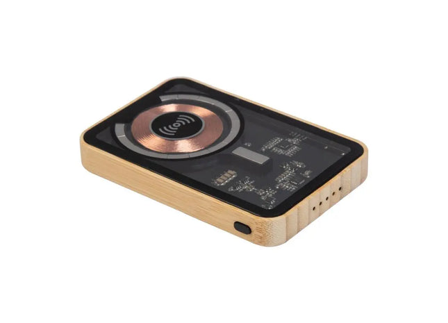 Klarer Stil: SeeBank transparente Powerbank – natürlich und leistungsstark TK Gruppe® Grosshandel 