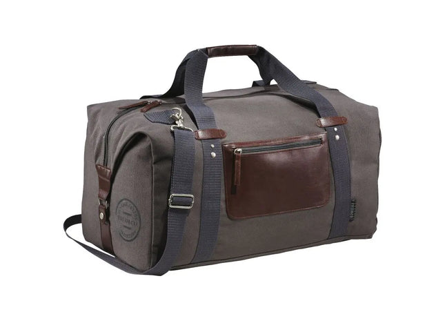 Klassische 37L Reisetasche braun – Vintage Reisebegleiter, geräumig und stilvoll TK Gruppe® Grosshandel 