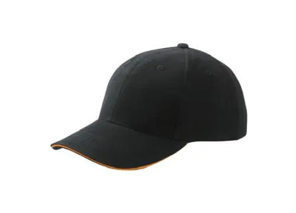 Klassische 6-Panel Sandwich Cap mit stilvollem Akzent TK Gruppe® Grosshandel 