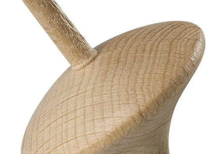 Klassischer Holzkreisel - Natur, traditionelles Spielzeug für Kinder und Sammler TK Gruppe® Grosshandel 