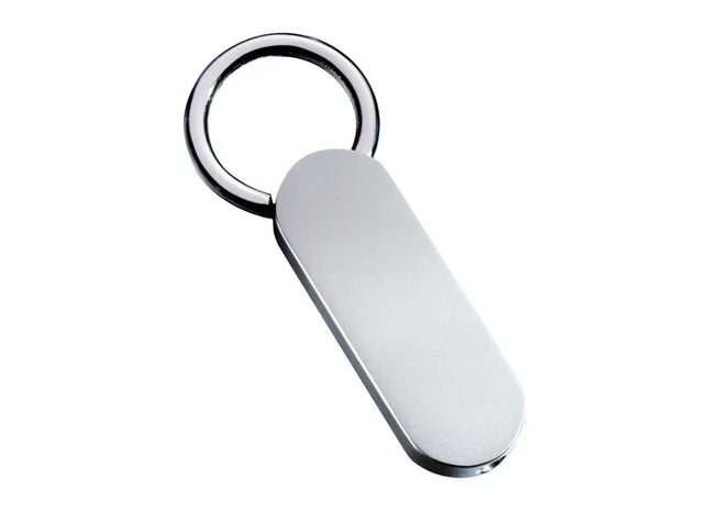 Klassischer Kleiner Schlüsselanhänger RE98, Elegantes Silber TK Gruppe® Grosshandel 