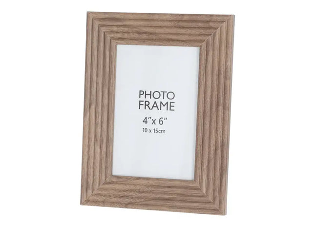 Klassischer MDF-Bilderrahmen mit Rillen für 10x15cm Fotos - Elegante Ausstellung TK Gruppe® Grosshandel 