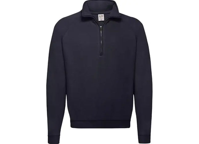 Klassischer Pullover mit Reißverschluss Zeitloser Zip Neck Sweat für Damen und Herren Bequeme Mode TK Gruppe® Grosshandel 