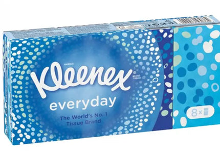 Kleenex 2-lagige Taschentücher, 8x9 Packung - Weich & Reißfest TK Gruppe® Grosshandel 