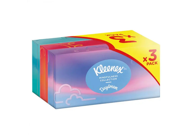 Kleenex Triobox Kosmetiktücher 3x70 Stück, 3-lagig - Sanft & Saugstark TK Gruppe® Grosshandel 