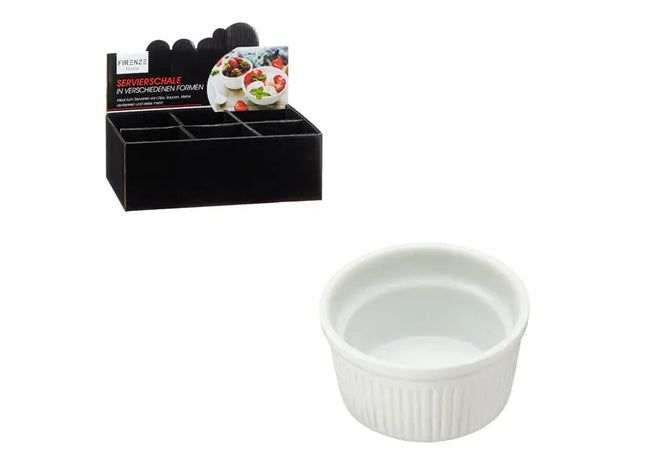 Kleine Auflaufform Servierschale, Tiefe ca. 6,5 cm TK Gruppe® Grosshandel 