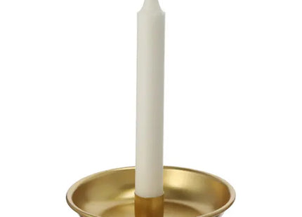 Kleine Elegante Goldschale mit Kerzenständer, Durchmesser 13,5 cm TK Gruppe® Grosshandel 