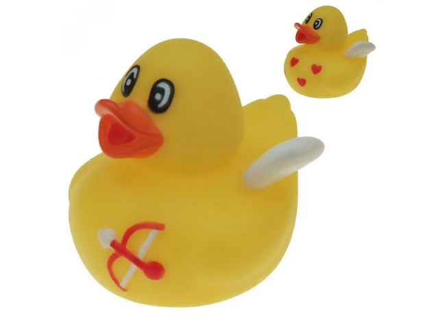 Kleine Gummi-Ente "Amour", 5 cm groß TK Gruppe® Grosshandel 
