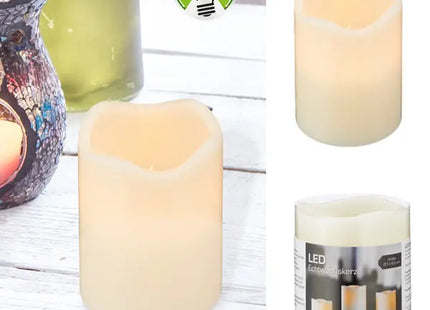 Kleine LED Echtwachskerze – Flammenlos und Sicher, 6,5cm Hoch TK Gruppe® Grosshandel 