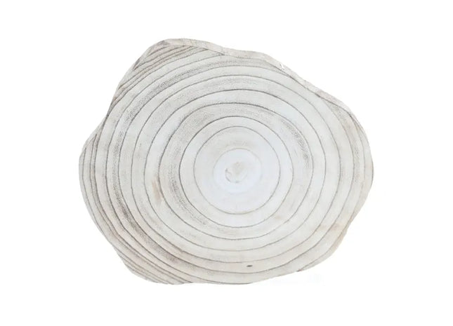 Kleine Rustikale Holzscheibe, 22x19x3cm - Vielseitige Dekorplatte TK Gruppe® Grosshandel 