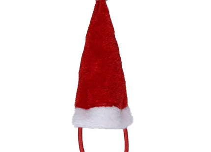 Kleine Weihnachtsmütze in lebhaftem Rot - Niedliche Kopfbedeckung für festliche Freude und fröhliche Feiertage TK Gruppe® Grosshandel 