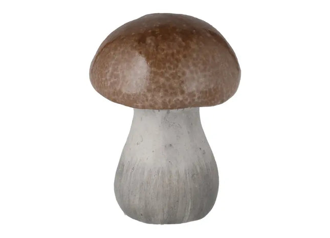 Kleiner Deko-Pilz in Braun - Natürliches Aussehen, 8cm Höhe TK Gruppe® Grosshandel 