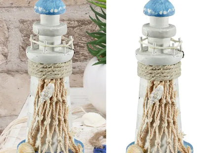 Kleiner Leuchtturm, ca. 12,5 cm – Miniatur Küstendekor TK Gruppe® Grosshandel 