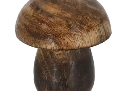 Kleiner Mangoholz-Pilz, 5cm hoch - Niedliches Deko-Element für Zuhause TK Gruppe® Grosshandel 