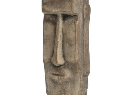 Kleiner Moai-Kopf in Gold, Dekorative Skulptur, 26 cm Höhe TK Gruppe® Grosshandel 