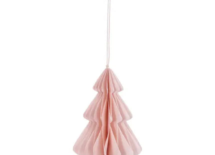 Kleiner Rosa Honeycomb Weihnachtsbaum-Hänger, 10cm TK Gruppe® Grosshandel 