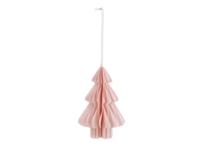 Kleiner Rosa Honeycomb Weihnachtsbaum-Hänger, 10cm TK Gruppe® Grosshandel 