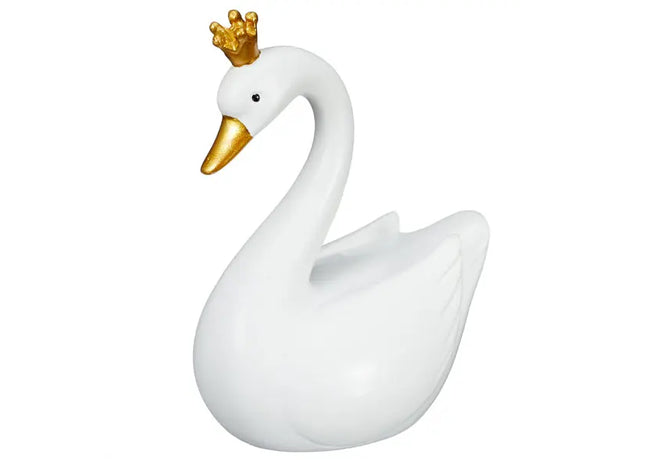 Kleiner Schwan als Dekofigur, ca. 6cm Hoch - Eleganter Blickfang TK Gruppe® Grosshandel 