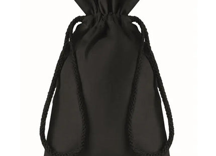 Kleiner Schwarzer Kordelzugbeutel S TASKE - Kompakter & Stylischer Zugbeutel TK Gruppe® Grosshandel 