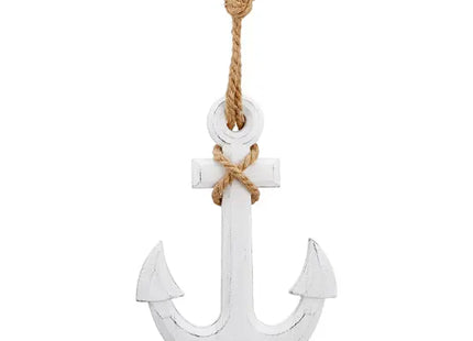 Kleines Nautisches Ankerbild, 20x30cm - Maritime Tau-Wandkunst TK Gruppe® Grosshandel 