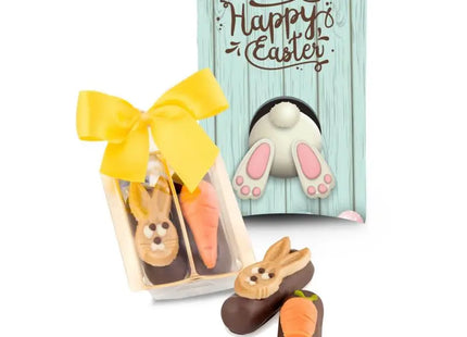 Kleines Oster-Duo mit Happy Easter Motiv - Festliche Dekoration TK Gruppe® Grosshandel 