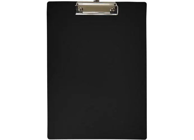 Klemmbrett Nushi aus robustem Kunststoff in Schwarz: Praktisch & Langlebig TK Gruppe® Grosshandel 