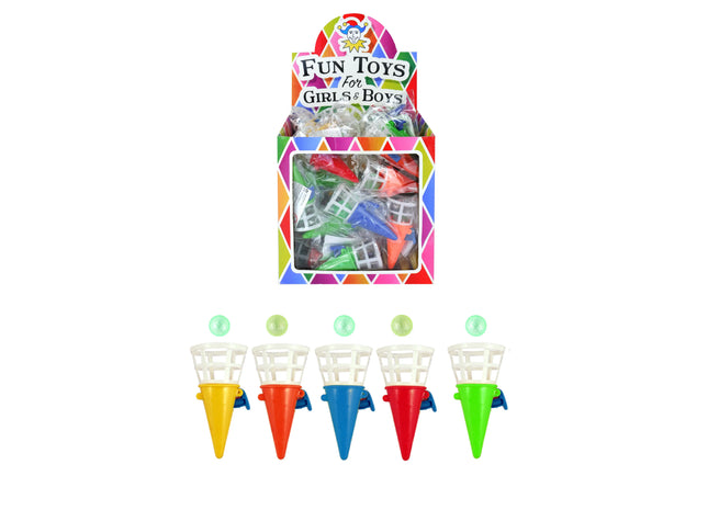 Klick-Catch Spiel - 7 cm, verschiedene Farben TK Gruppe® Grosshandel 