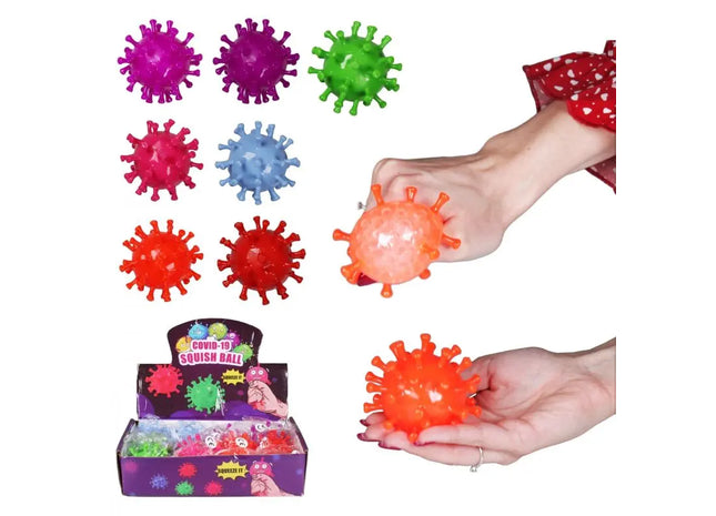 Knautschball in Virus-Design 7cm TK Gruppe® Grosshandel 