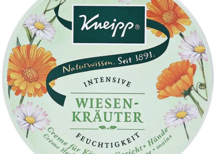 Kneipp 150ml Cream with Meadow Herbs - Hydrating Herbal Skin Care Moisturizer TK Gruppe® Grosshandel 