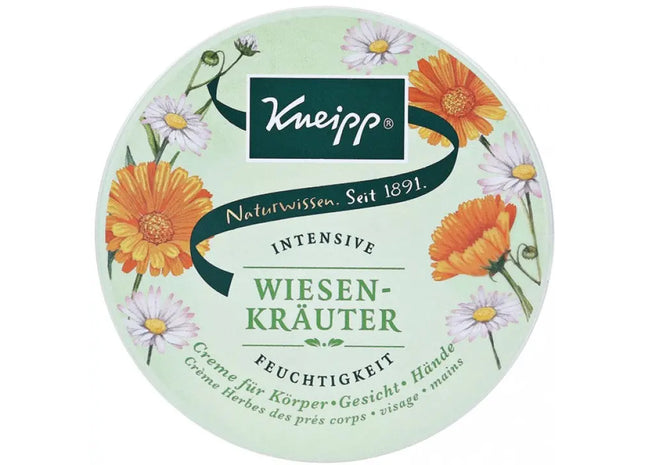 Kneipp 150ml Cream with Meadow Herbs - Hydrating Herbal Skin Care Moisturizer TK Gruppe® Grosshandel 