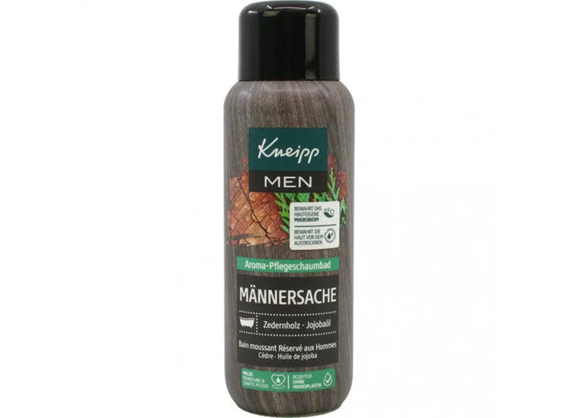 Kneipp 400ml Aromaschaumbad für Männer - Belebendes Badeerlebnis mit Maskulinem Duft TK Gruppe® Grosshandel 