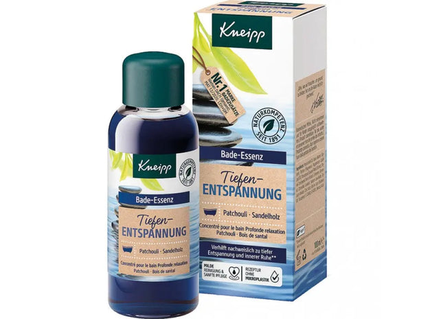 Kneipp Badeessenz 100ml Tiefenentspannung - Beruhigendes Bad für Körper & Geist TK Gruppe® Grosshandel 